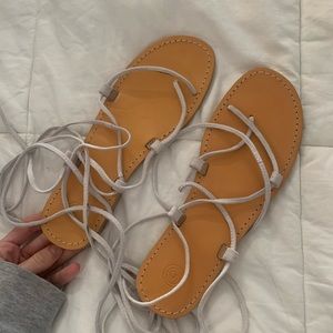 Urban Outfitters lace up sandals!!
